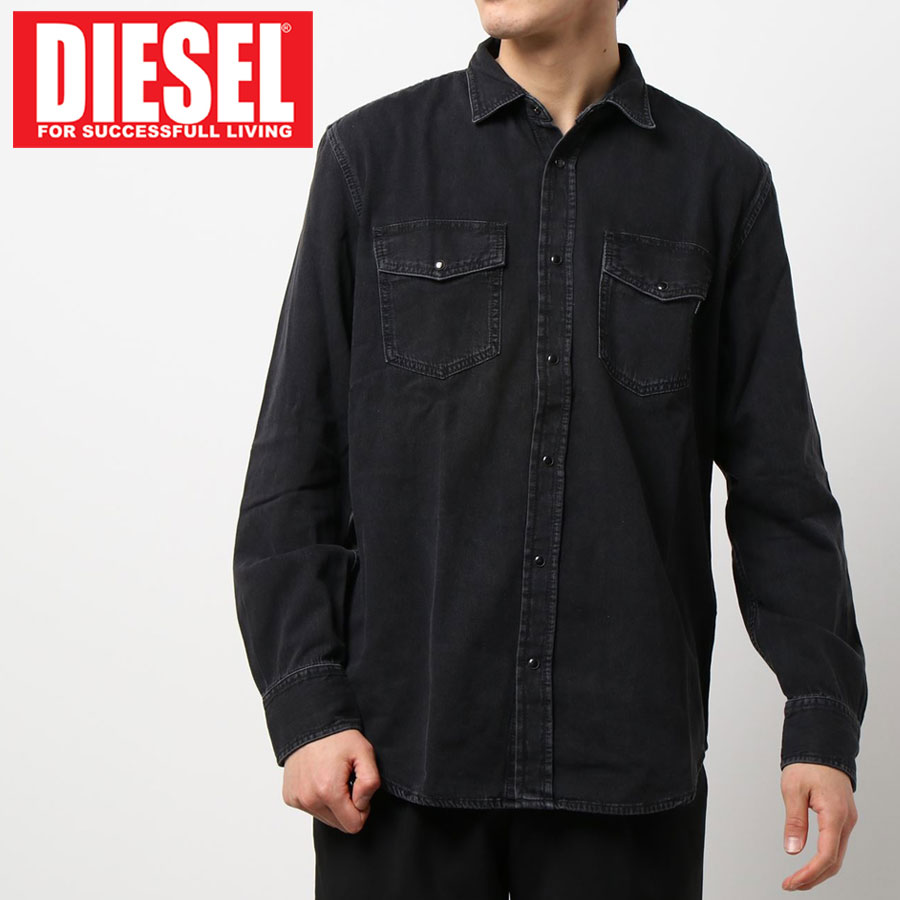 DIESEL メンズ長袖シャツ、カジュアルシャツの商品一覧｜シャツ