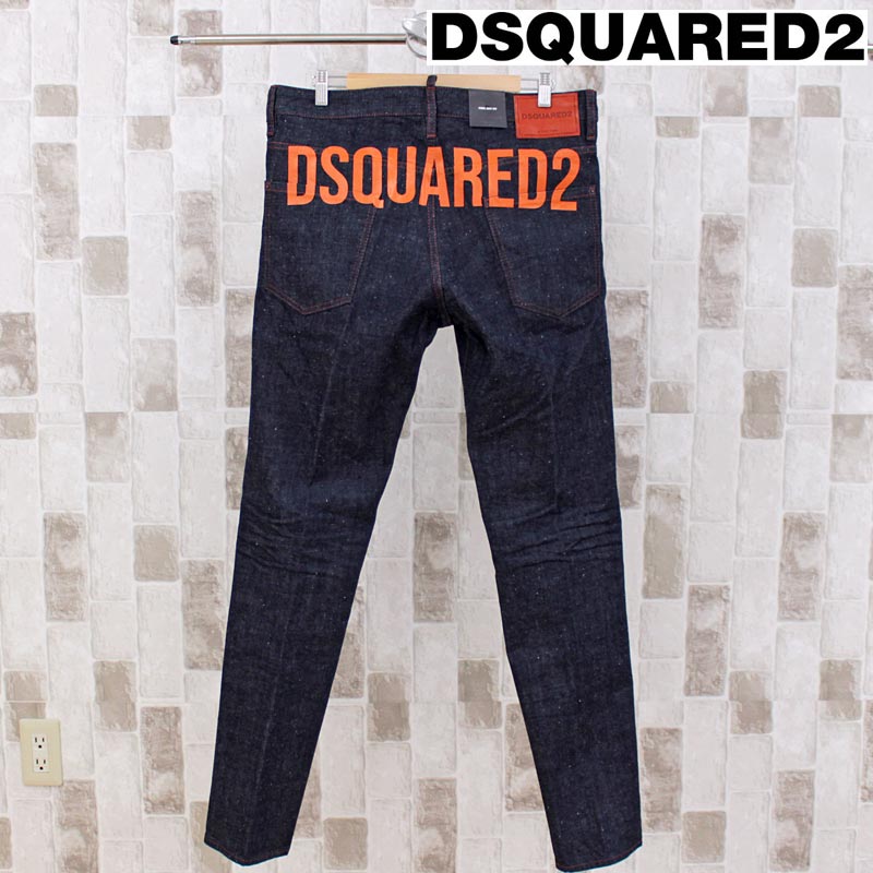 DSQUARED2 ディースクエアード DSQ2 バックロゴボタンフライデニムパンツ COOL GUY FIT JEANS