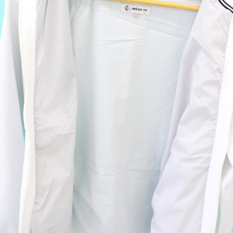 and per se（アンパスィ） ゴルフウェア メンズ ニットブルゾン