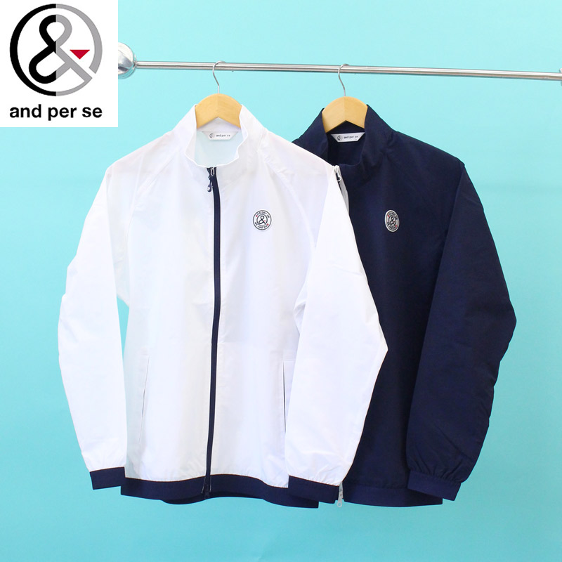 and per se（アンパスィ） ゴルフウェア メンズ ジャケット ブルゾン