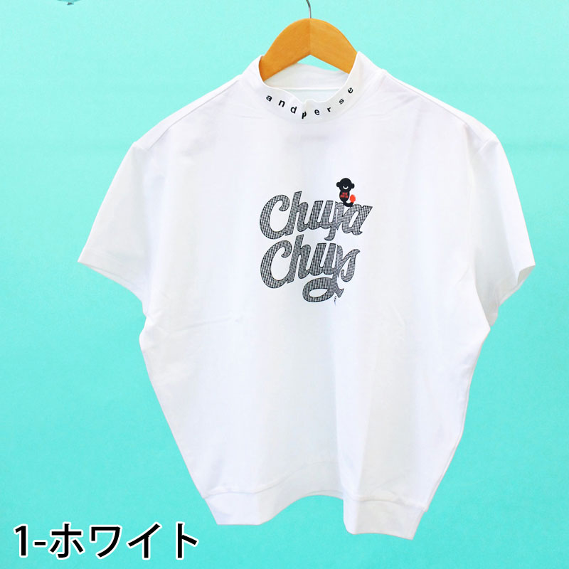 and per se（アンパスィ） ゴルフウェア レディース モックネック
