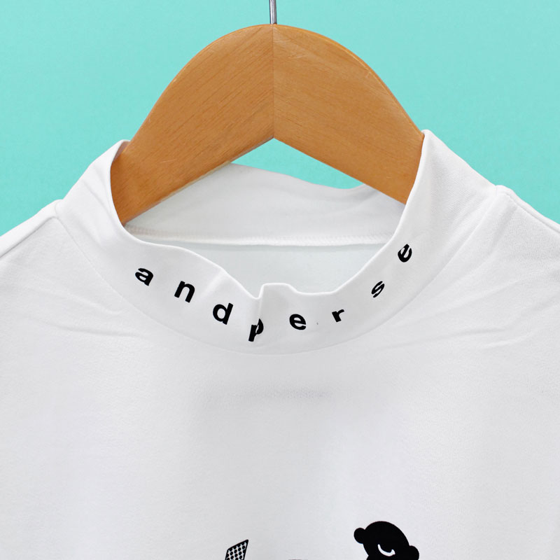 and per se（アンパスィ） ゴルフウェア レディース モックネック