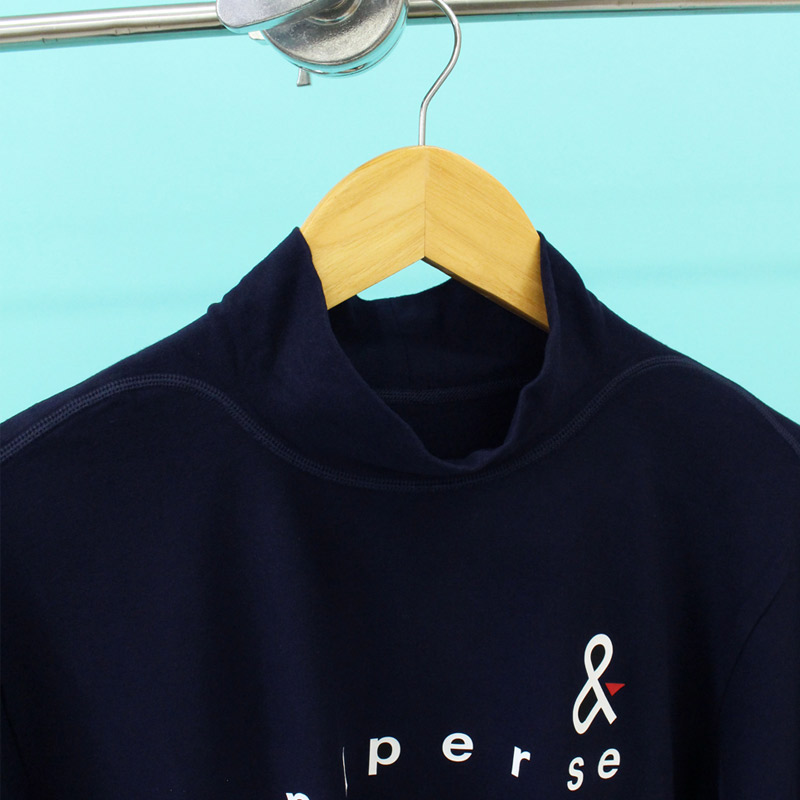 and per se（アンパスィ） ゴルフウェア メンズ モックネックシャツ