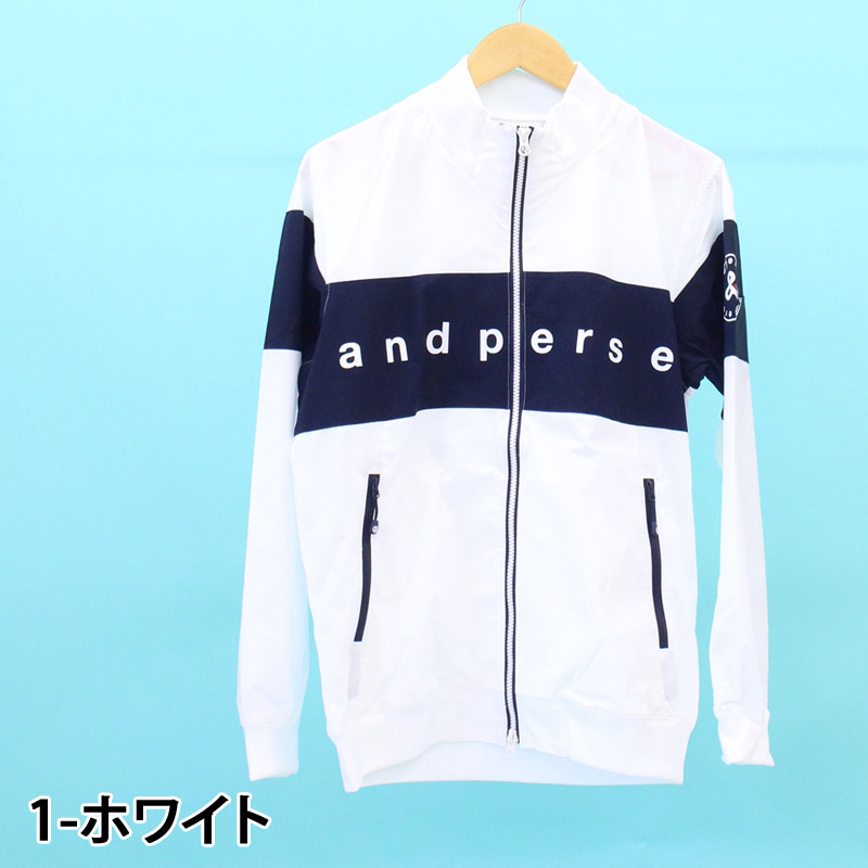 and per se アンパスィ ゴルフ 中綿 ブルゾン and per se アンパスィ ゴルフウェア メンズ ジャケット