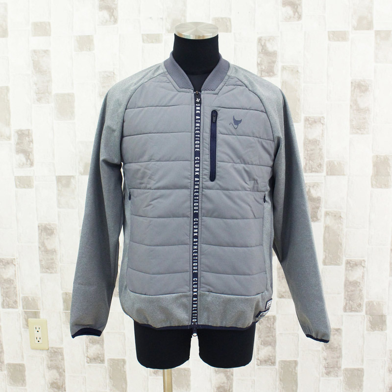 CLUNK クランク　ジップアップジャケット ネイビー/イエロー CLUNK クランク ジップアップジャケット ネイビー/イエロー CLUNK