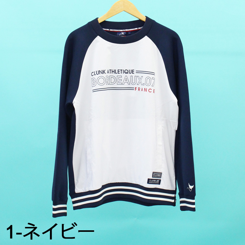 CLUNK（クランク） ゴルフウェア メンズ プルオーバースニード