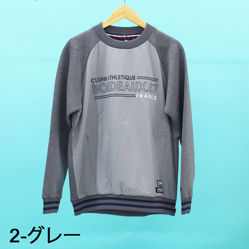CLUNK（クランク） ゴルフウェア メンズ プルオーバースニード