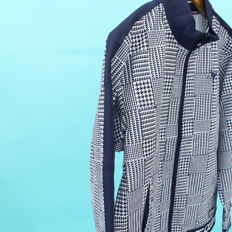 CLUNK（クランク） ゴルフウェア メンズ ニットジップアップブルゾン