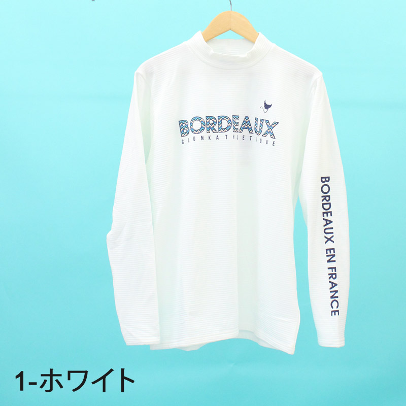 CLUNK（クランク） ゴルフウェア メンズ モックネックシャツ 長袖 裏