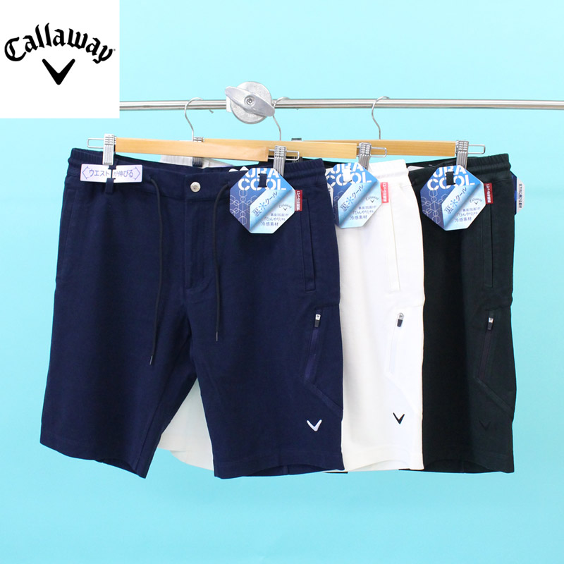 Callaway キャロウェイアパレル ゴルフウェア メンズ ゴルフパンツ 裏クール接触冷感