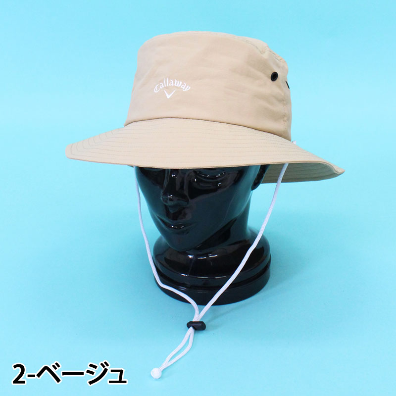 CALLAWAY RED LABELフェイクファーバケットハット(WOMENS)オ