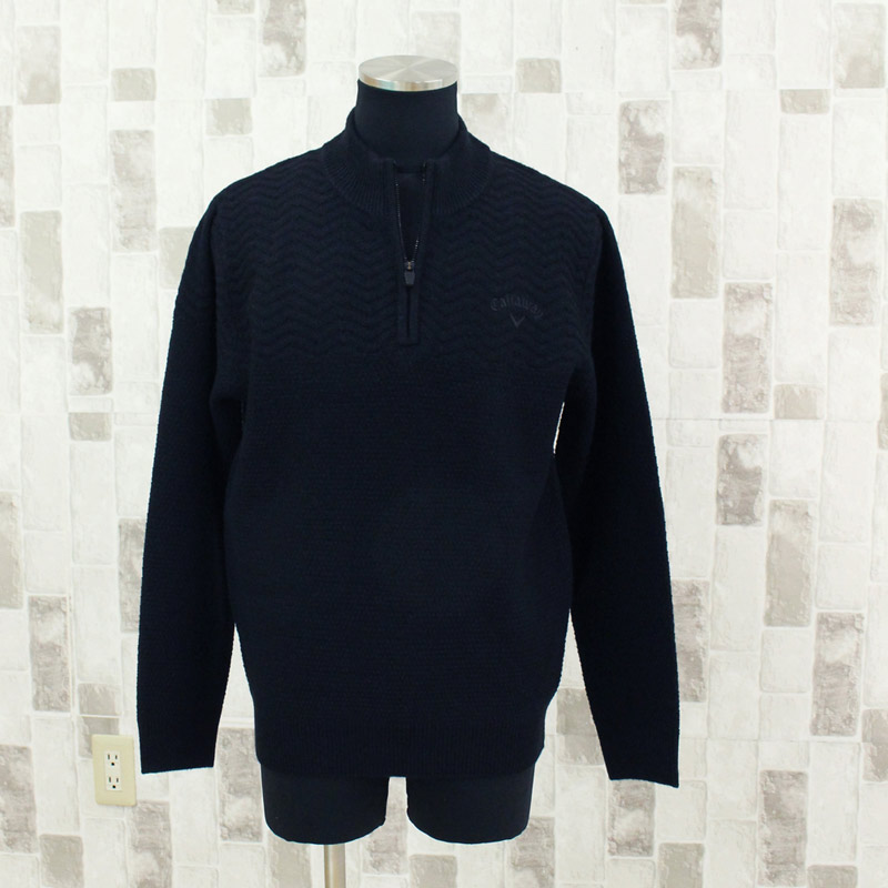 【状態良好】Callaway キャロウェイ ハーフジップ ボーダーセーター XL 楽天市場】キャロウェイ ハーフジップの通販