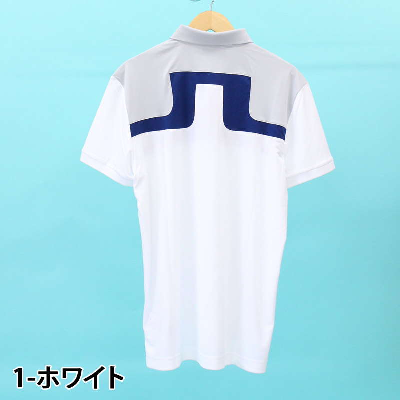 J.LINDEBERG(メンズ)吸水速乾デジタルバックブリッジ半袖ポロシャツ J.LINDEBERG Jリンドバーグ ゴルフウェア メンズ ポロシャツ