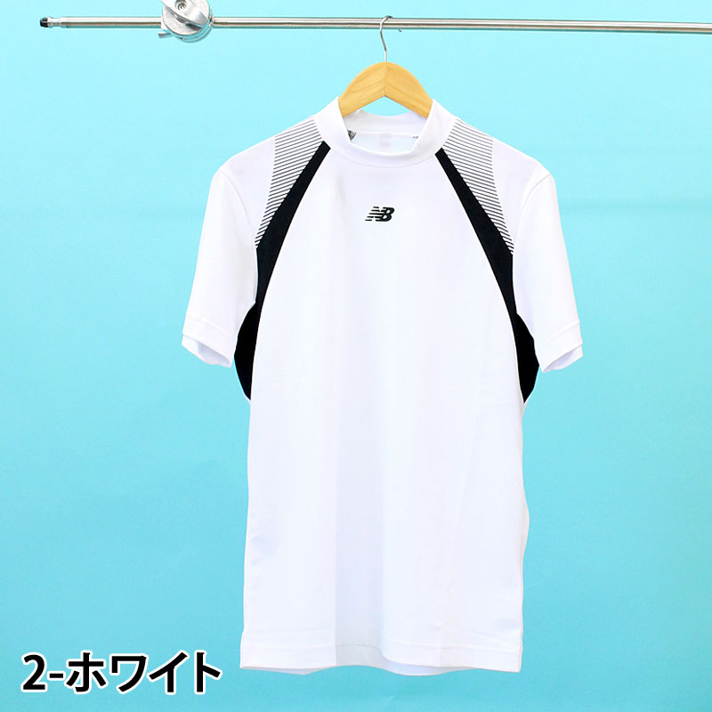 【新品】ニューバランス／ハイネック／モックネック／半袖 新品】ニューバランス／ハイネック／モックネック／半袖 - メルカリ
