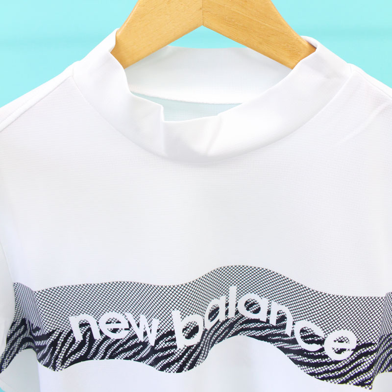 カズニューバランス ゴルフ モックネック ニット 半袖 New Balance Golf（ニューバランスゴルフ） ゴルフウェア メンズ