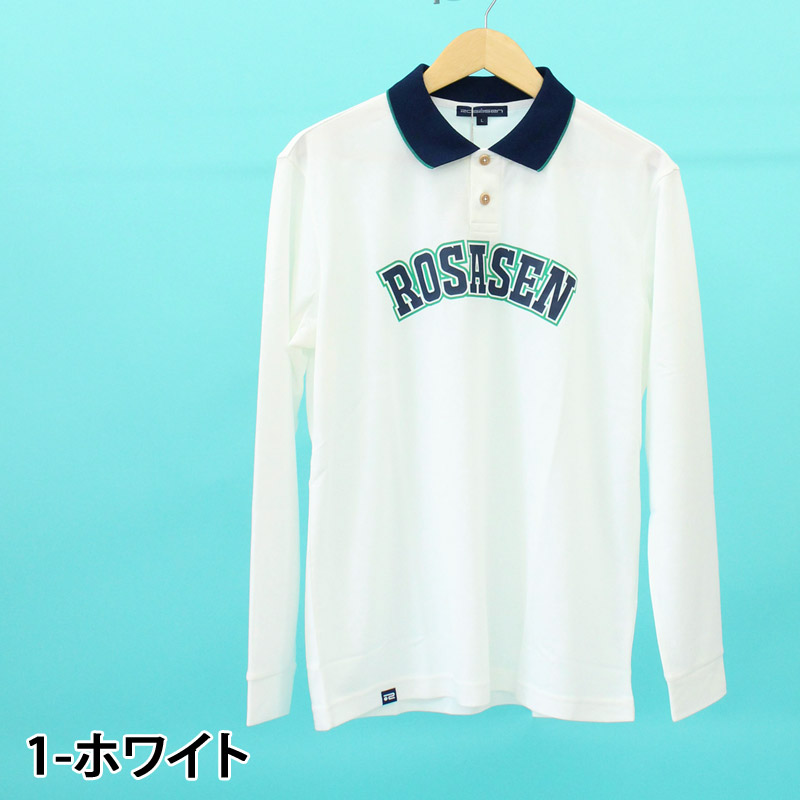 Rosasen（ロサーセン） ゴルフウェア メンズ ポロシャツ 長袖 トップス