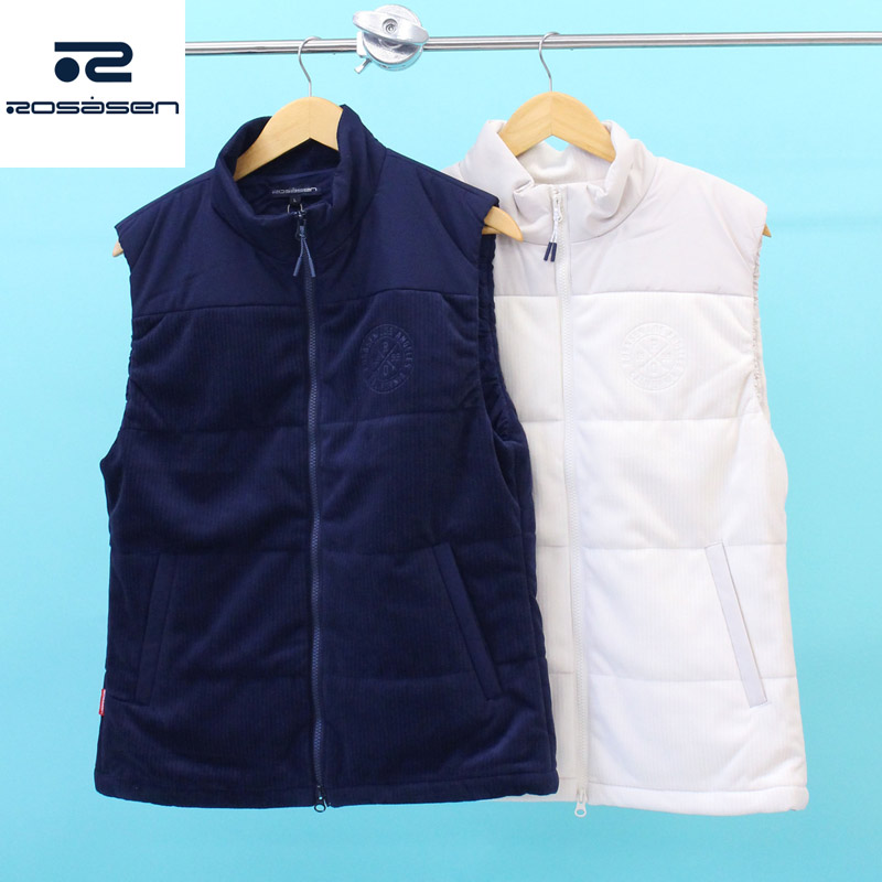 Rosasen（ロサーセン） ゴルフウェア メンズ 中綿ベスト アウター