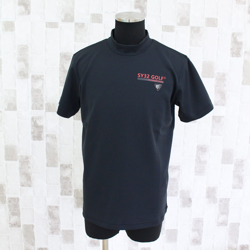 SY32 by SWEET YEARS GOLF ゴルフウェア メンズ モックネックシャツ