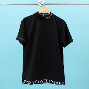 SY32 by SWEET YEARS GOLF ゴルフウェア メンズ モックネック ハイネック ト...