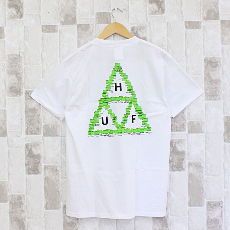 HUF ハフ デスクトップショートスリーブバックプリントTシャツ