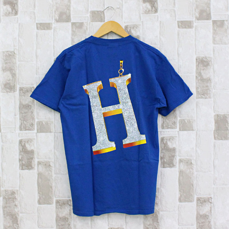 HUF ハフ ビッグH ショートスリーブバックプリントTシャツ BIG