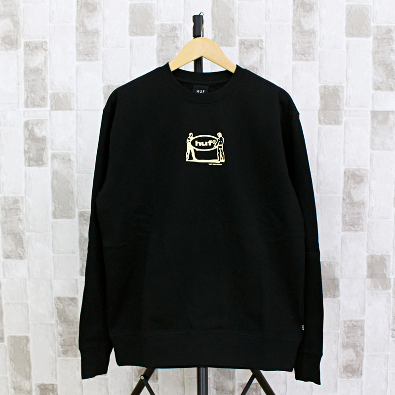 HUF（ハフ） リロケーションクルーネックスウェット RELOCATION 