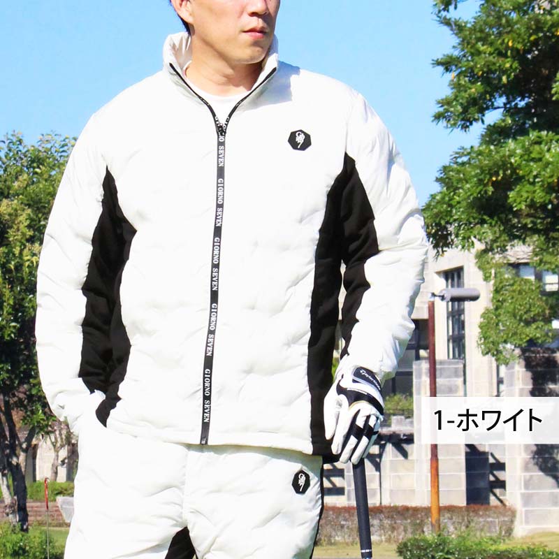 ゴルフ ダウンジャケット メンズ ゴルフウェア GIORNO SEVEN ジョルノ
