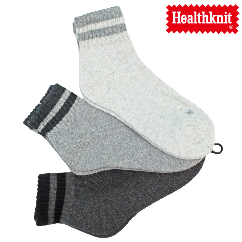 Healthknit メンズショートソックス ヘルスニット メンズ靴下 3