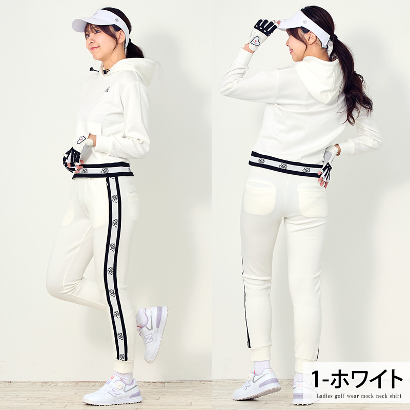 G/FORE ゴルフ トレーナー 上下セット スポーティ＆エレガント 新品未使用 ゴルフウェア レディース 上下セットアップ gs GOLF スウェット