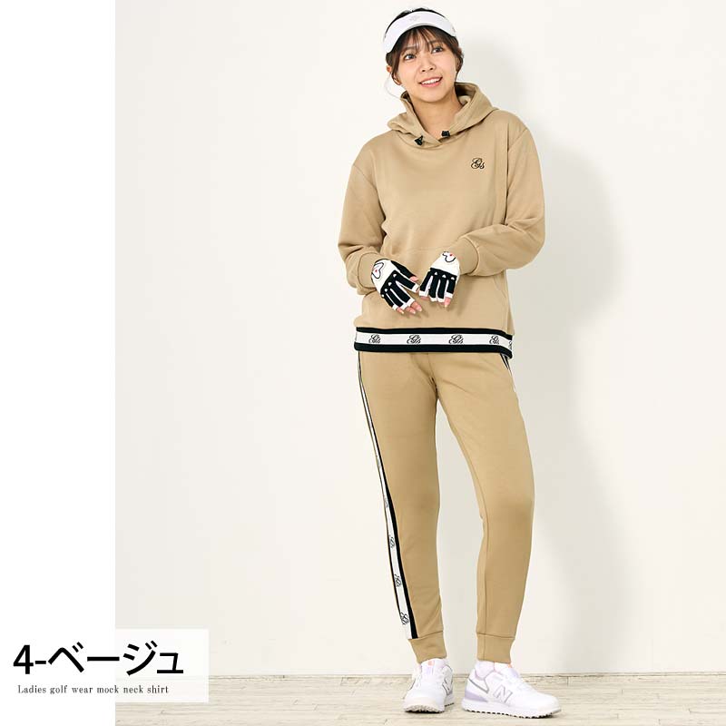 ゴルフ レディースパンツ（色：ベージュ系）｜レディースウエア