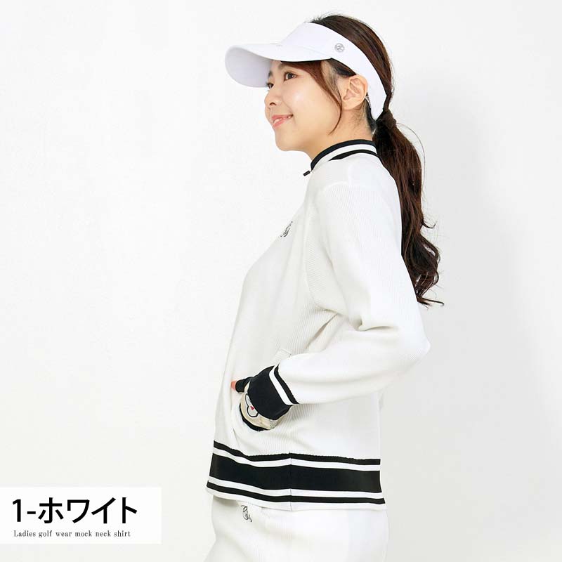 ゴルフウェア レディース gs GOLF ジップアップニットジャケット