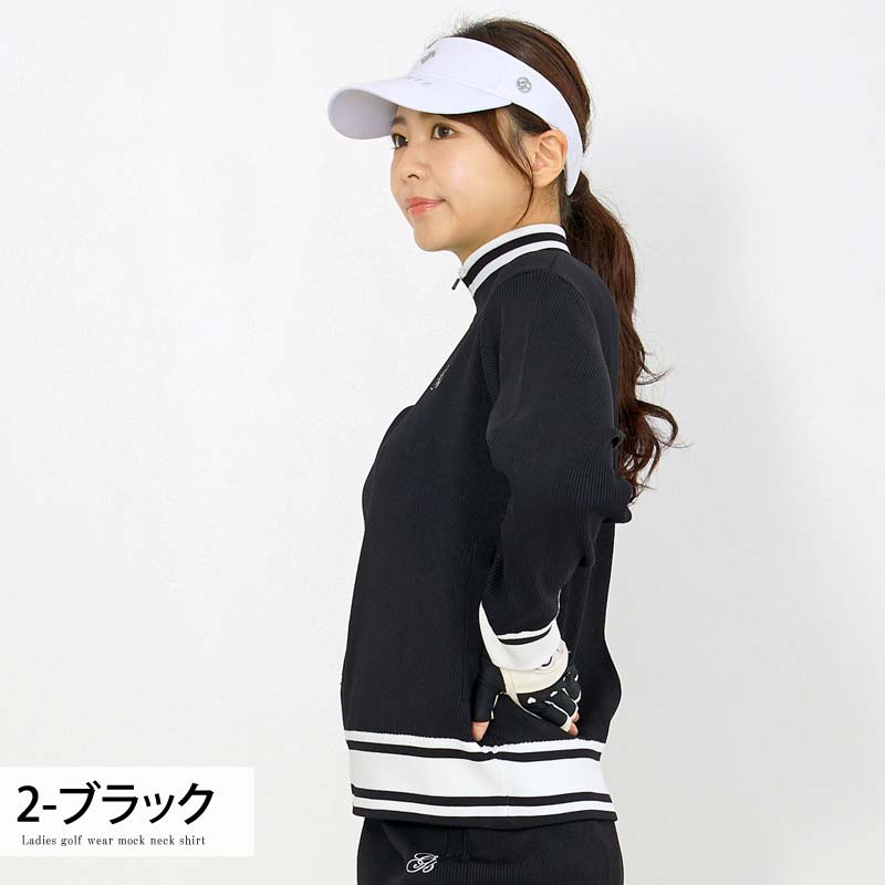 ゴルフウェア レディース gs GOLF ジップアップニットジャケット