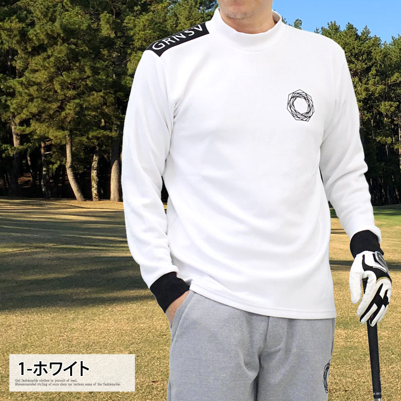 ゴルフウェア メンズ モックネックシャツ GIORNO SEVEN ジョルノセブン