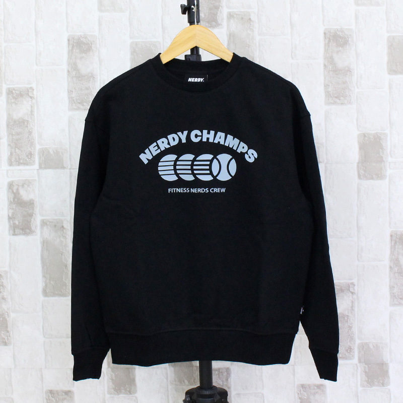 NERDY ノルディ チャンプスウェットシャツ CHAMPS SWEATSHIRT 韓国
