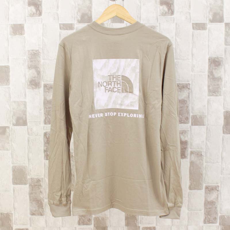 THE NORTH FACE ザ ノースフェイス ロンT 長袖 Tシャツ スクエアBOXバックプリントロングTシャツ L/S BOX NSE TEE メンズ ブランド