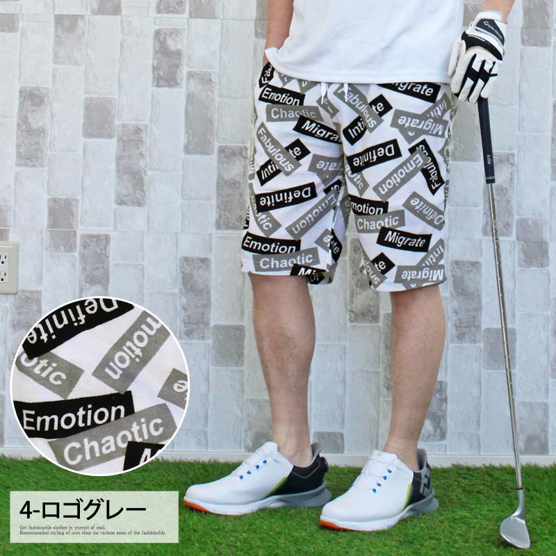 ゴルフパンツ ハーフパンツ メンズ ゴルフウェア ショートパンツ