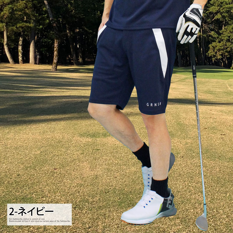 ゴルフパンツ メンズ ハーフパンツ GIORNO SEVEN ジョルノセブン