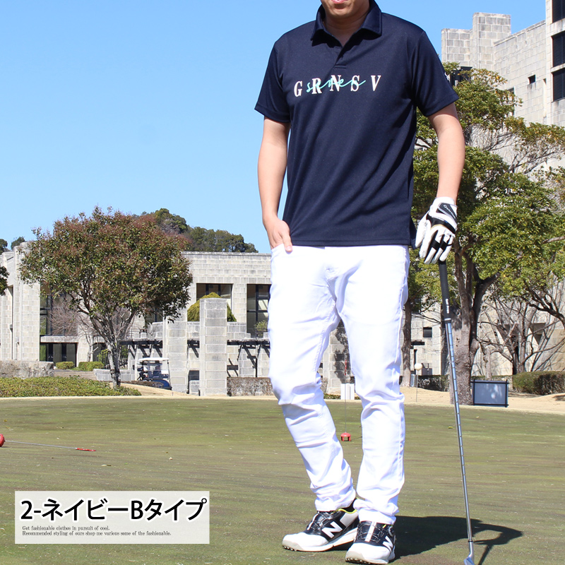 ゴルフウェア ポロシャツ メンズ GIORNO SEVEN ジョルノセブン ゴルフ 