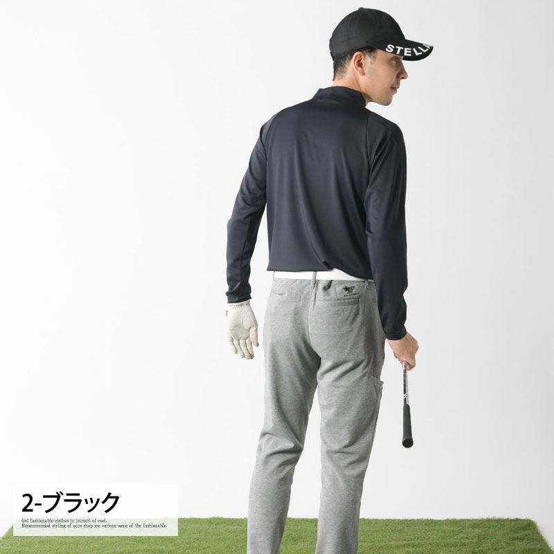 ゴルフウェア モックネック アンダーウェア インナーシャツ メンズ