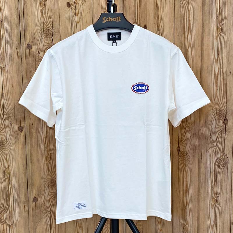 Schott ショット PLUG ADVERTISING 半袖Tシャツ メンズ ブランド