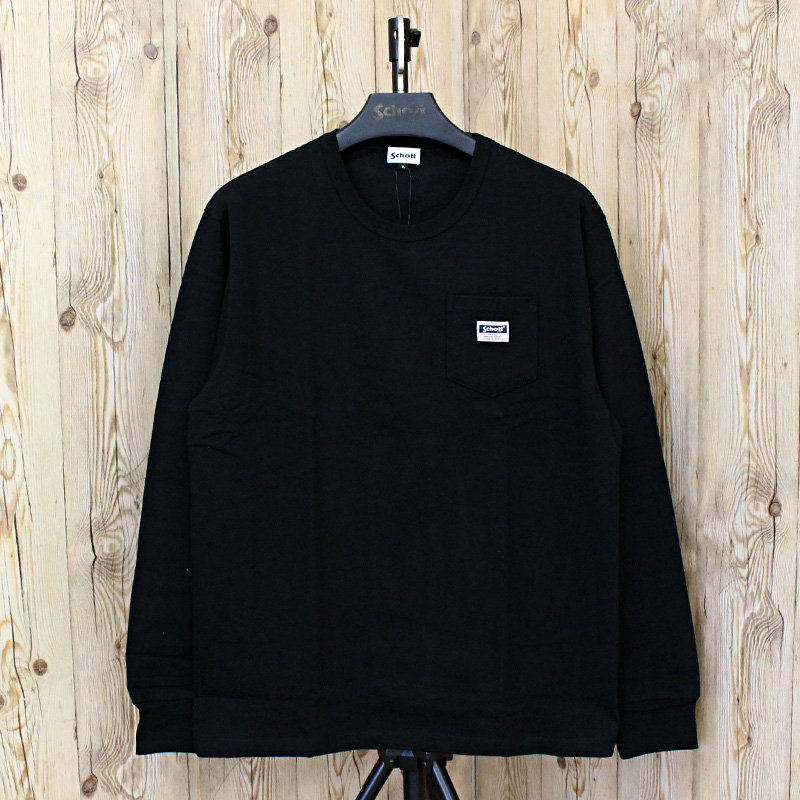 Schott N.Y.C（ショット） Schott WORK LABEL POCKET ロングTシャツ