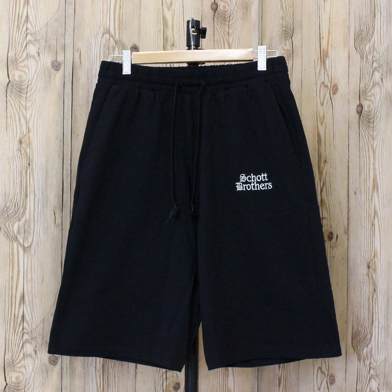 SCHOTT ショット 刺繍ショーツ / M サックスブルー ショートパンツ SCHOTT ショット 刺繍ショーツ / M サックスブルー ショート