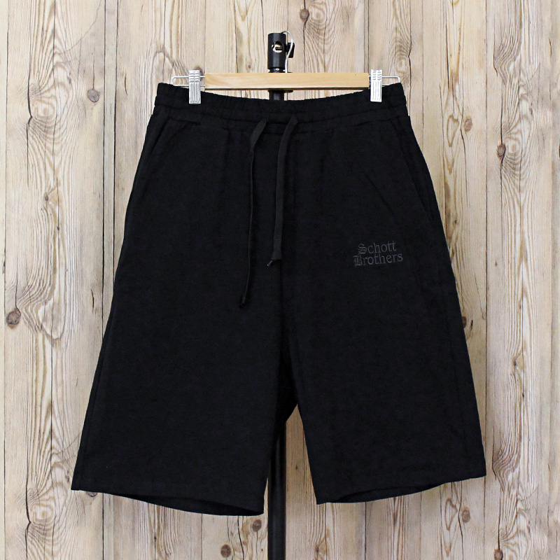 希少　即完売品　schott　ショット　総柄　ショーツ　ハーフパンツ　М　USA ショット Schott B.S.SHORTS ブラックシープ ルーズショーツ