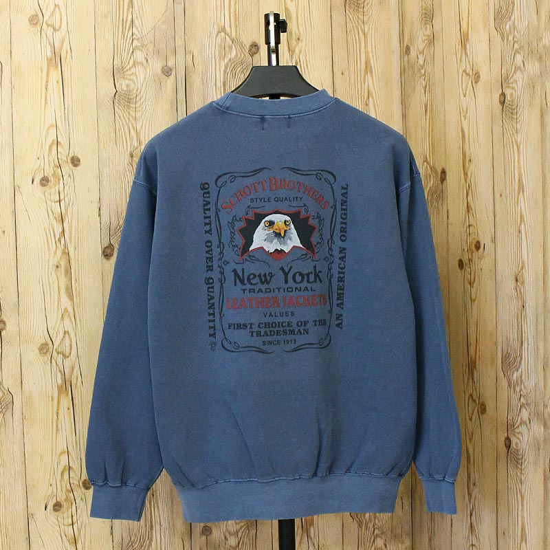 Schott N.Y.C（ショット） Schott PIGMENT EAGLE CREW SWEAT 782