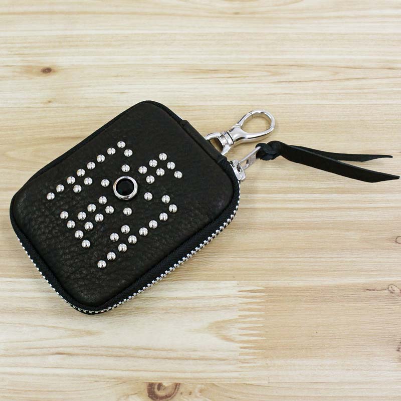【中古】Schott N.Y.C. レザー スマホショルダーバッグ 星スタッズ Schott N.Y.C（ショット） Schott ショットEAGLE STUDS LEATHER MALCH