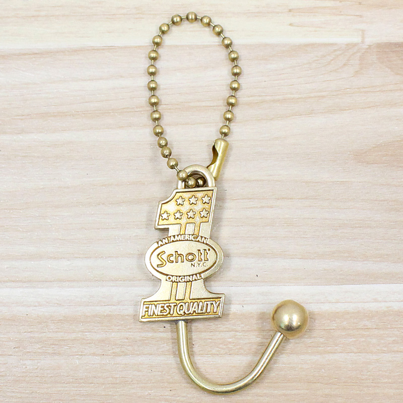 ショット Schott FLOWER STUDS LEATHER KEY HOLDER フラワースタッズ