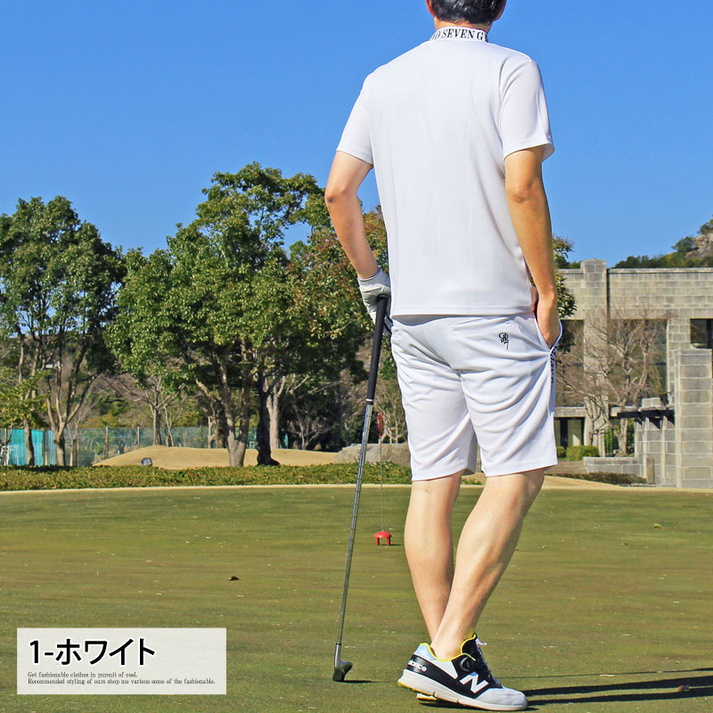 新しい季節 【晴れ時々GOLF】V12 セットアップ モックネック ハーフ