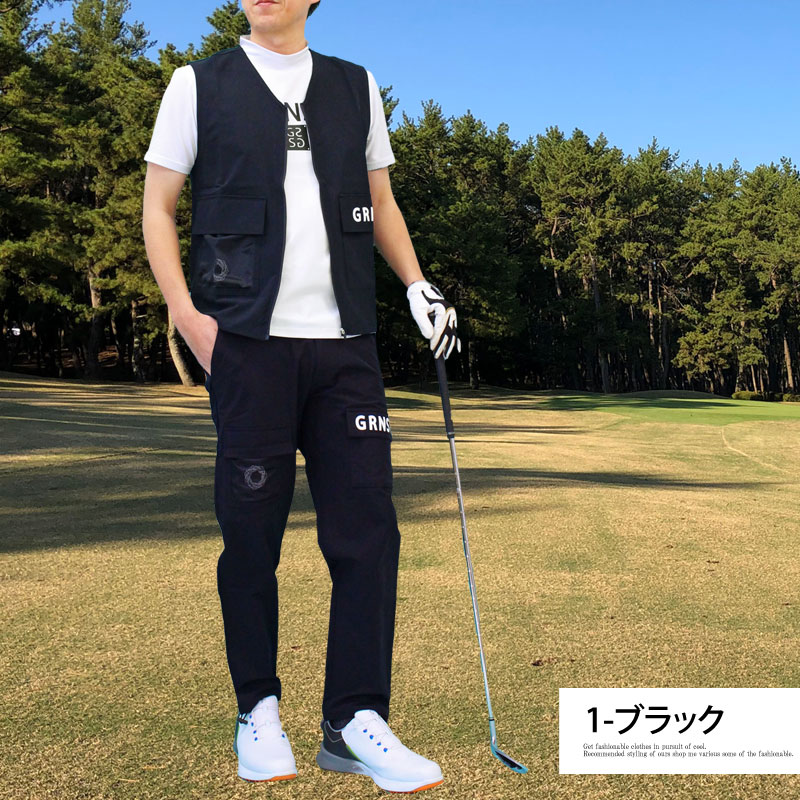 ゴルフセットアップ メンズ 多機能 上下セット ゴルフウェア GIORNO