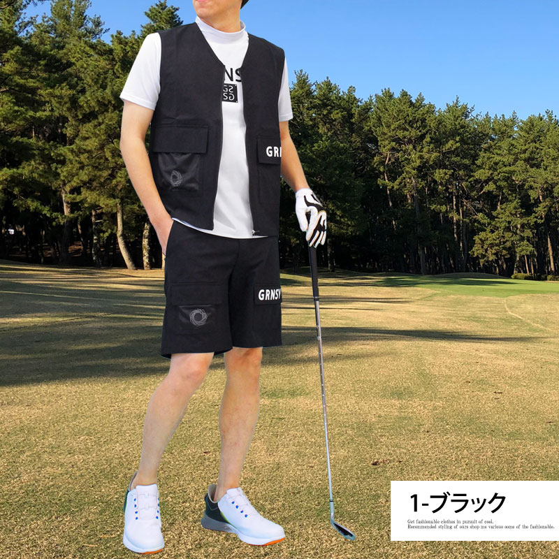 ゴルフセットアップ メンズ 多機能 上下セット ゴルフウェア GIORNO
