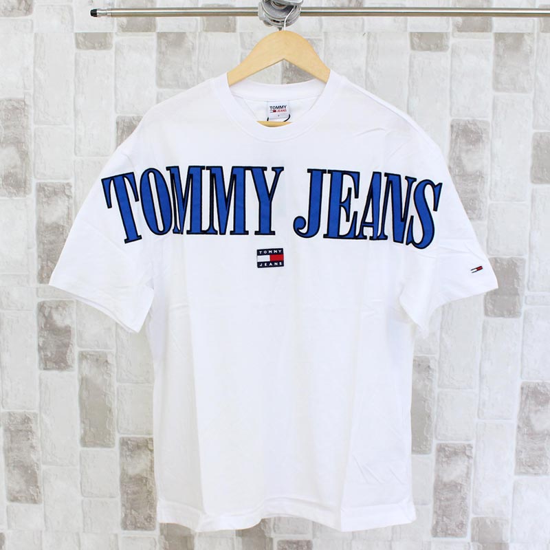 TOMMY JEANS トミージーンズ TJM スケーター アーカイブ バックロゴTシャツ SKATER ARCHIVE BACK LOGO クルーネック 半袖 Tシャツ｜topism｜02